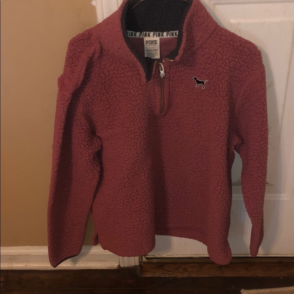Pink pullover